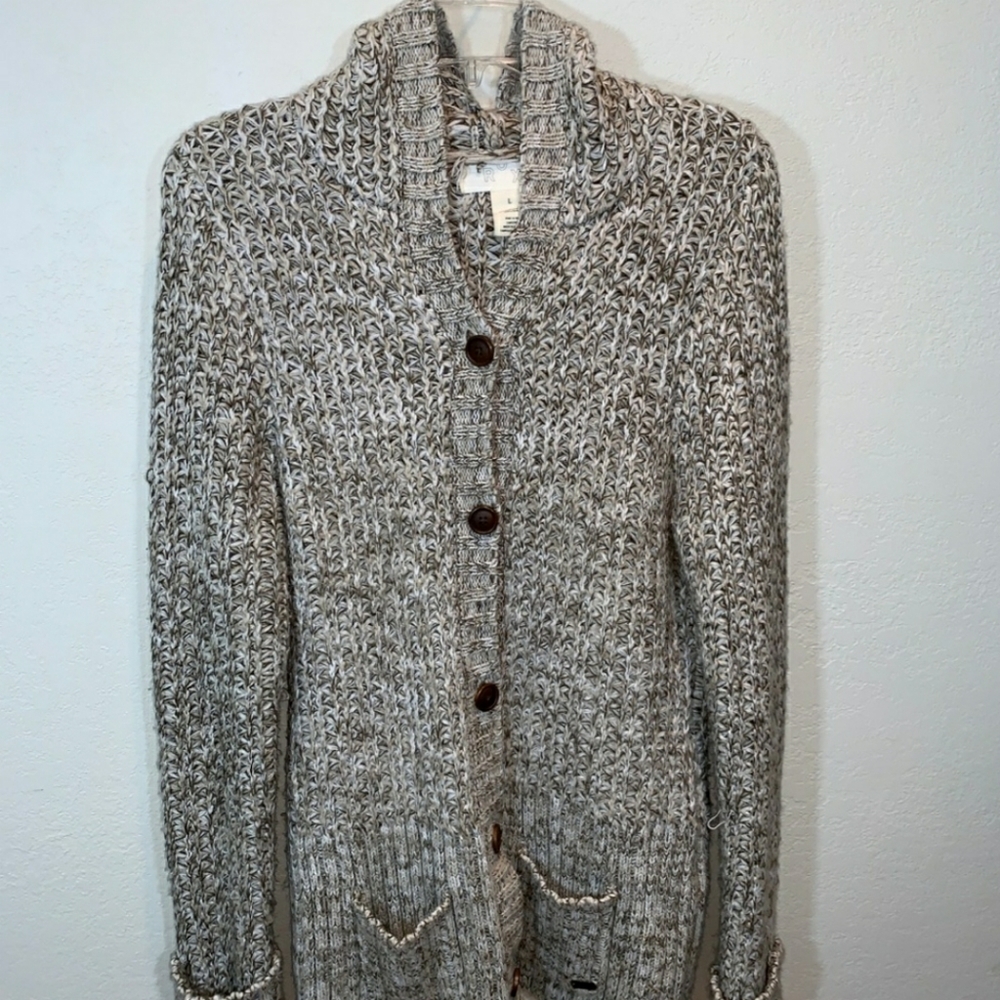 Roxy knit hodded sweater